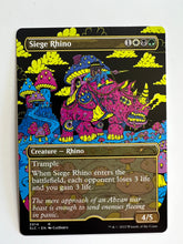 Load image into Gallery viewer, Siege Rhino-Magic The Gathering Artist proofs