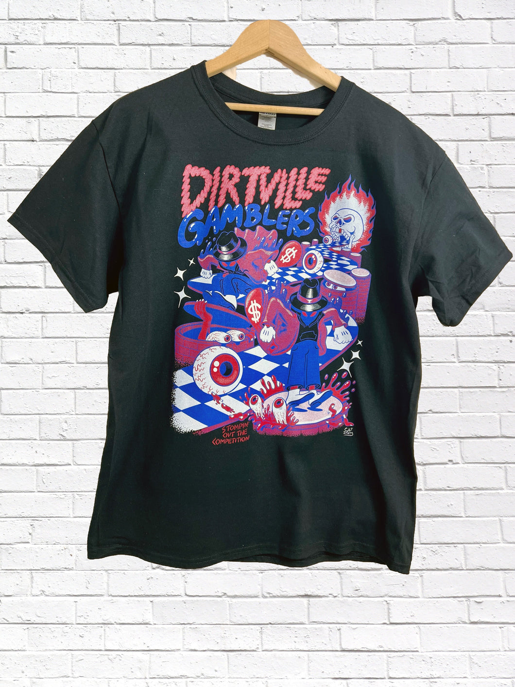 Dirtville Gamblers T-shirt Black
