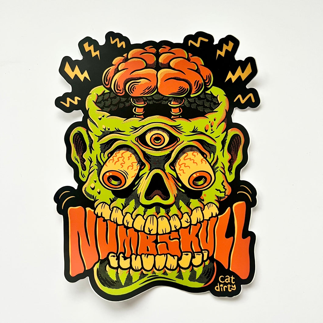 NumbSkull Sticker